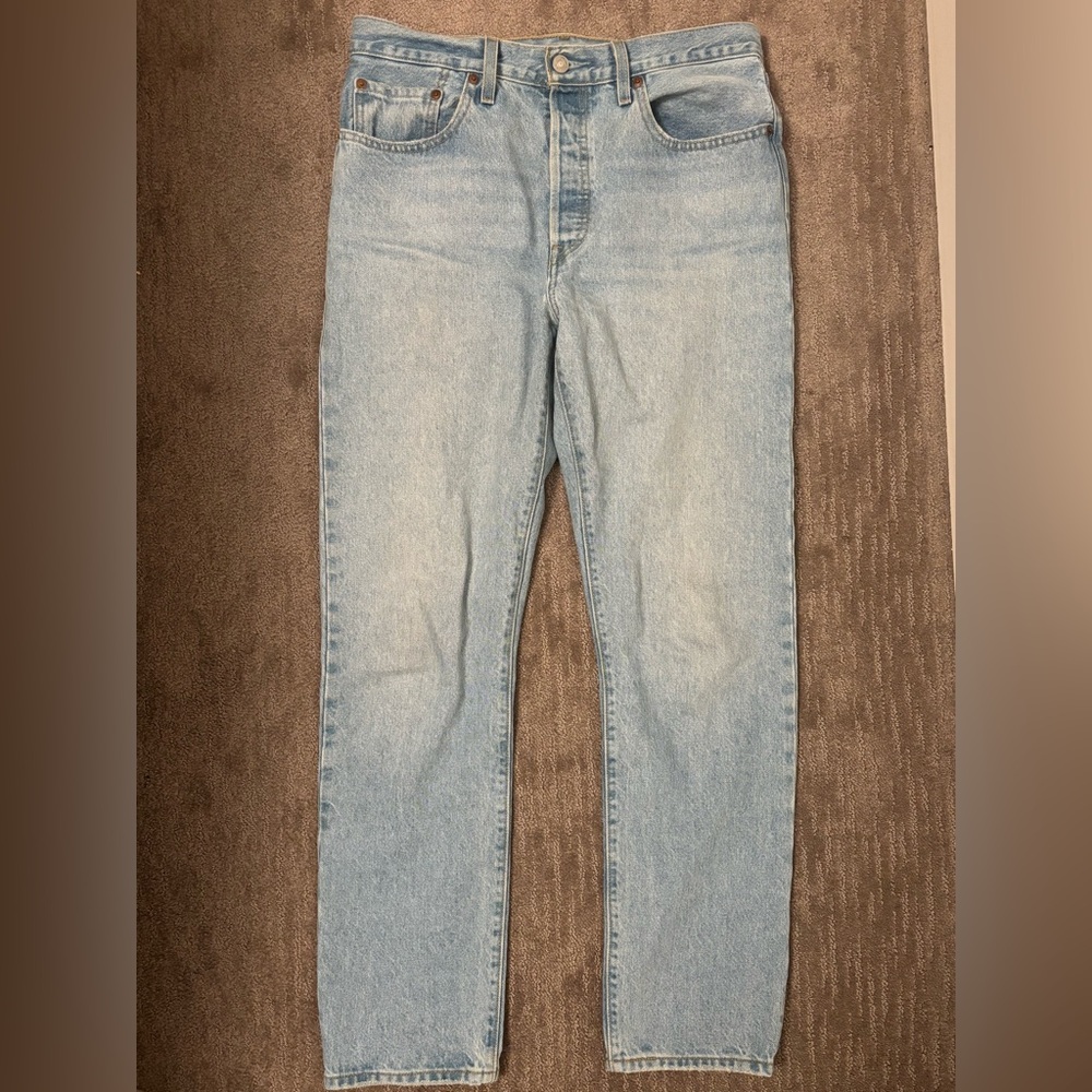 Levi’s Premium 501 Original Fit Button Fly Jeans